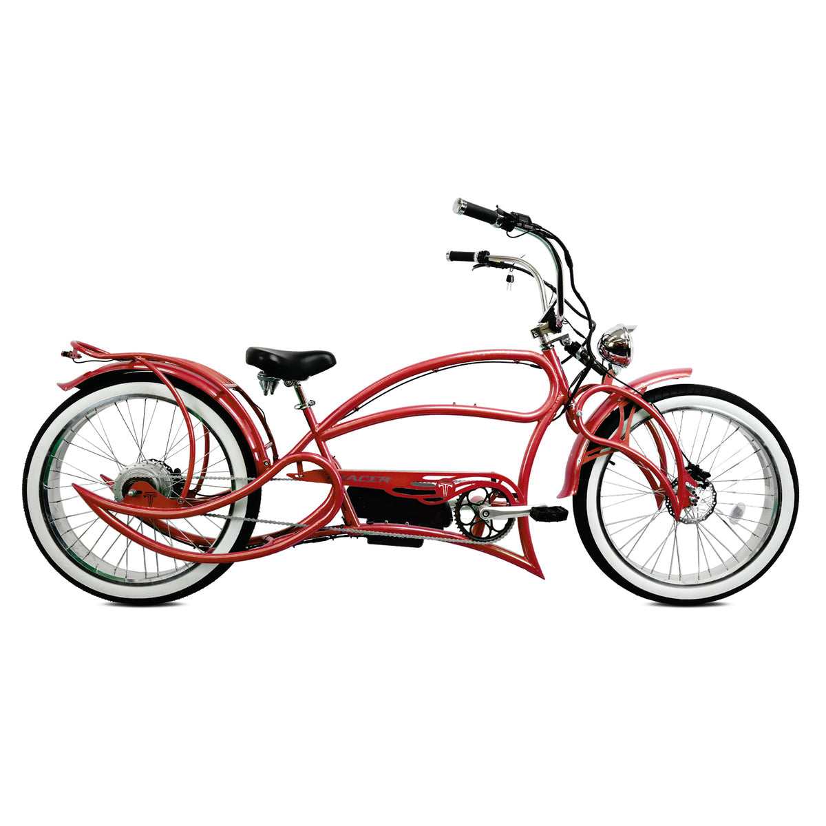 Tracer Beyond Pro Electric Bike 26'' Classic Stretch Chopper (EB-BEYOND PRO)