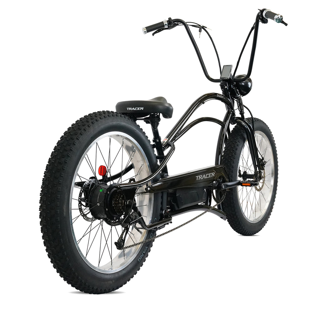 Tracer Tracker DS7 Electric Bike 26" 7 Speed Stretch with Classic Dual Springer Fork (EB-TRACKER DS7)