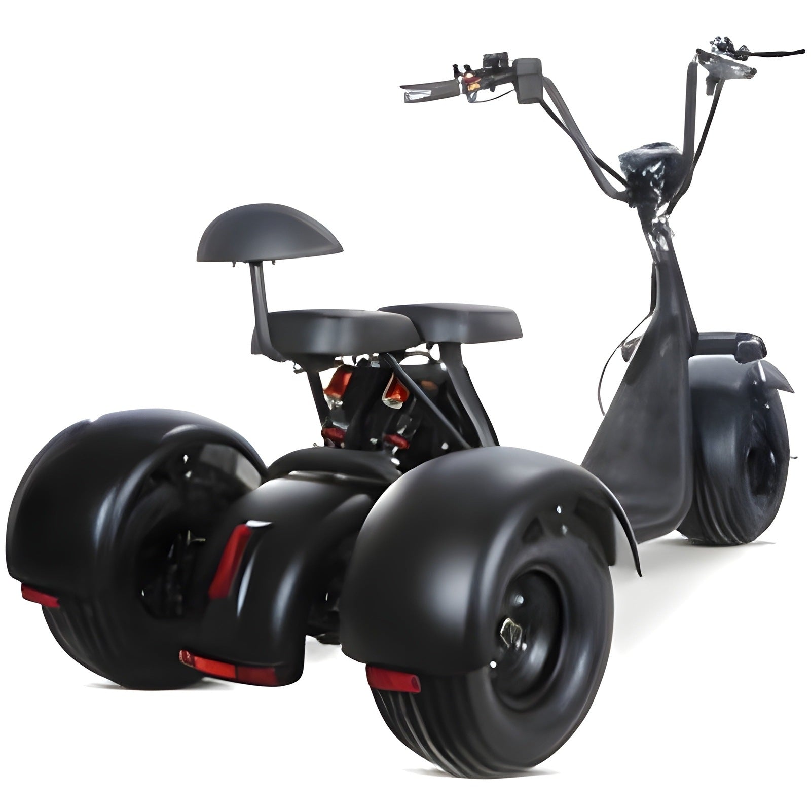 SoverSky T7.0 60V 2000W Fat Tire Electric Trike Scooter - SOV-T7.0
