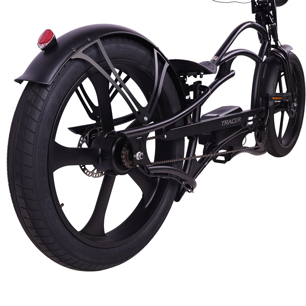 Tracer Raptor Pro DS Electric Bike 800W Stretch Cruiser (EB-RAPTOR PRO DS)