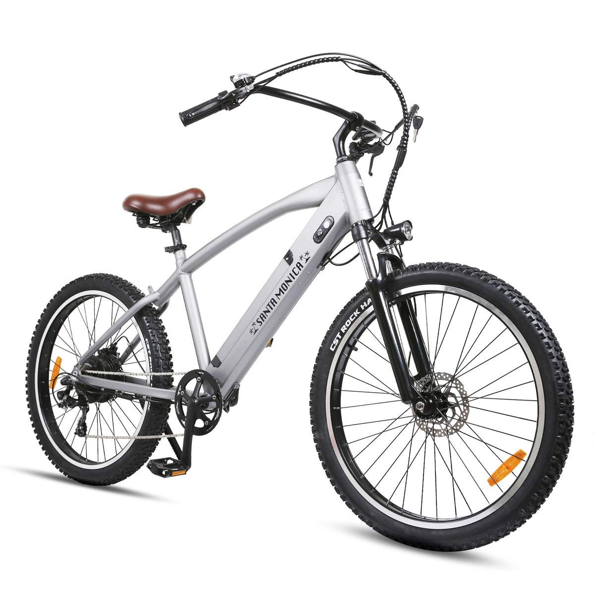 Nakto Santa Monica Electric Bike, 500W Top Speed 28 MPH