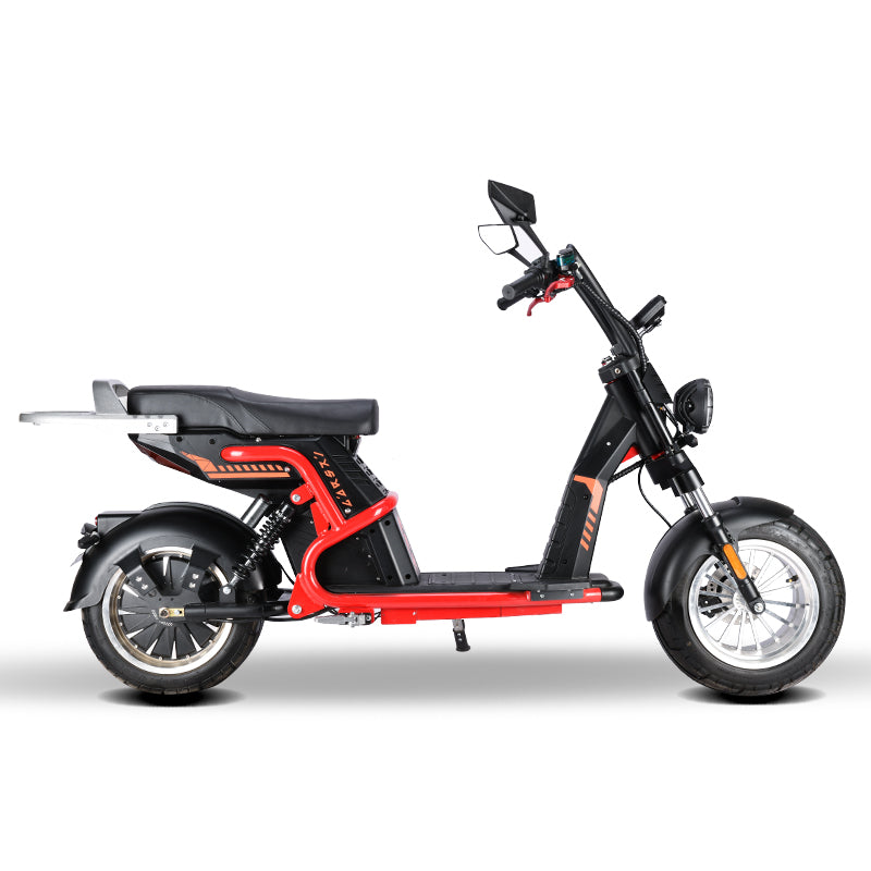 SoverSky SL4.0 4000w - 45MPH Lithium Vespa Electric Scooter with 60V/50Ah Battery
