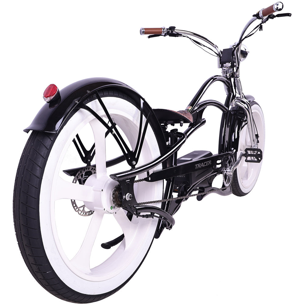 Tracer Raptor Pro DS Electric Bike 800W Stretch Cruiser (EB-RAPTOR PRO DS)