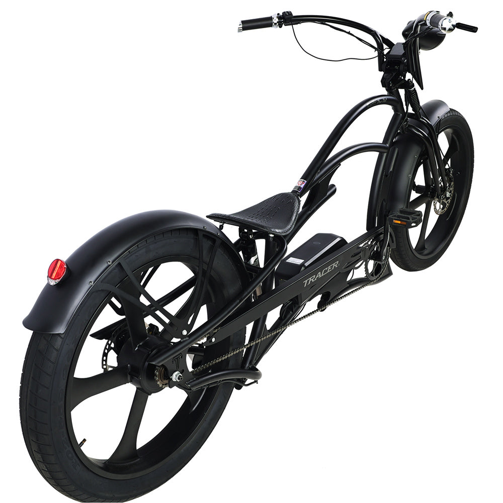 Tracer Raptor Pro DS Electric Bike 800W Stretch Cruiser (EB-RAPTOR PRO DS)
