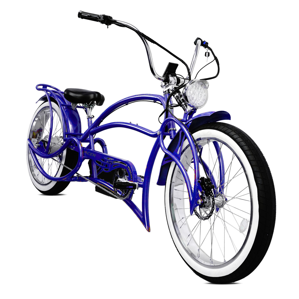 Tracer Beyond Pro Electric Bike 26'' Classic Stretch Chopper (EB-BEYOND PRO)