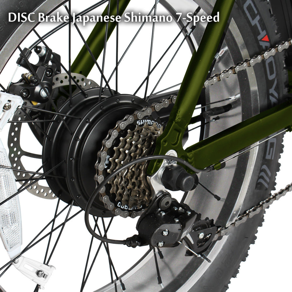 Tracer Coyote Electric Bike 20" 500W Foldable (EB-COYOTE)