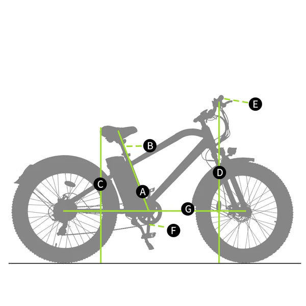 Nakto Cruiser 2 Electric Bike, 750W Motor, Top Speed 20mph, 48V/12Ah Battery, 60-Mile Range, Fat Tires, 400lbs Capacity, 26"x4" Wheels