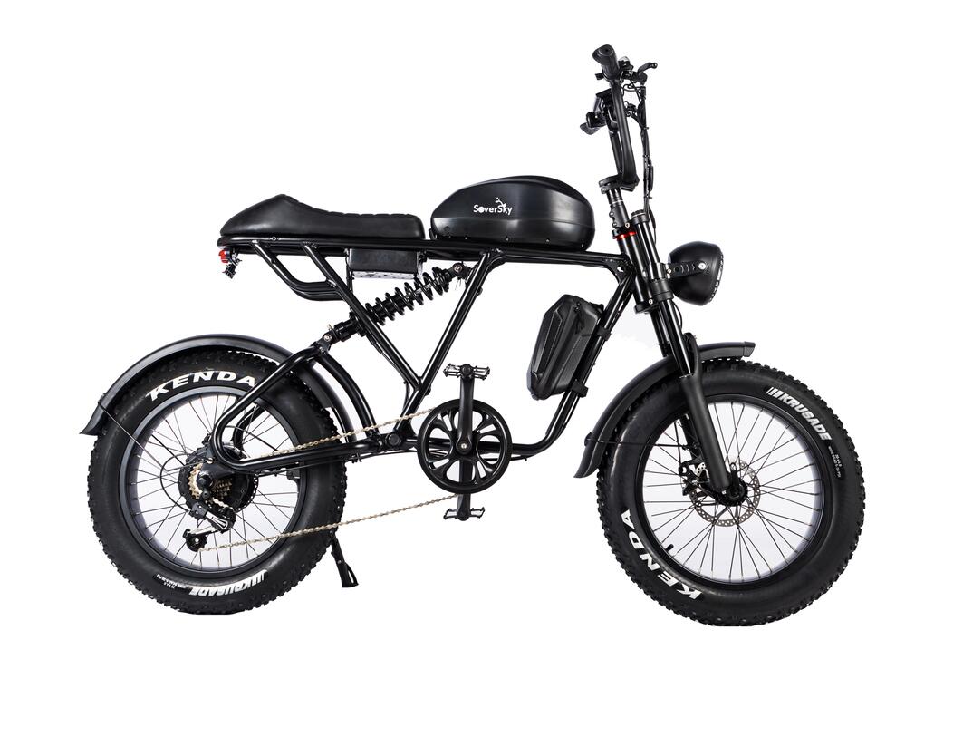 Soversky EB45 Electric Fat Tire Bike Shimano 7-Speed - SOV-EB45