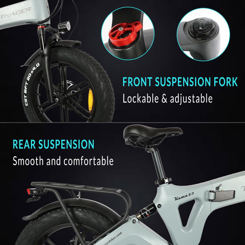 Tracer KAMA 2.0 Electric Bike 20” 750w Folding (EB-KAMA2.0)