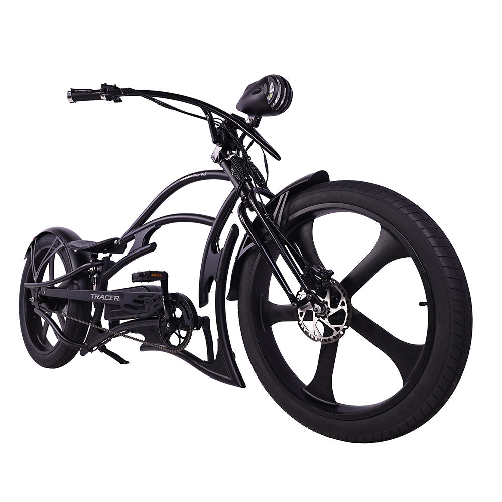 Tracer Raptor Pro DS Electric Bike 800W Stretch Cruiser (EB-RAPTOR PRO DS)