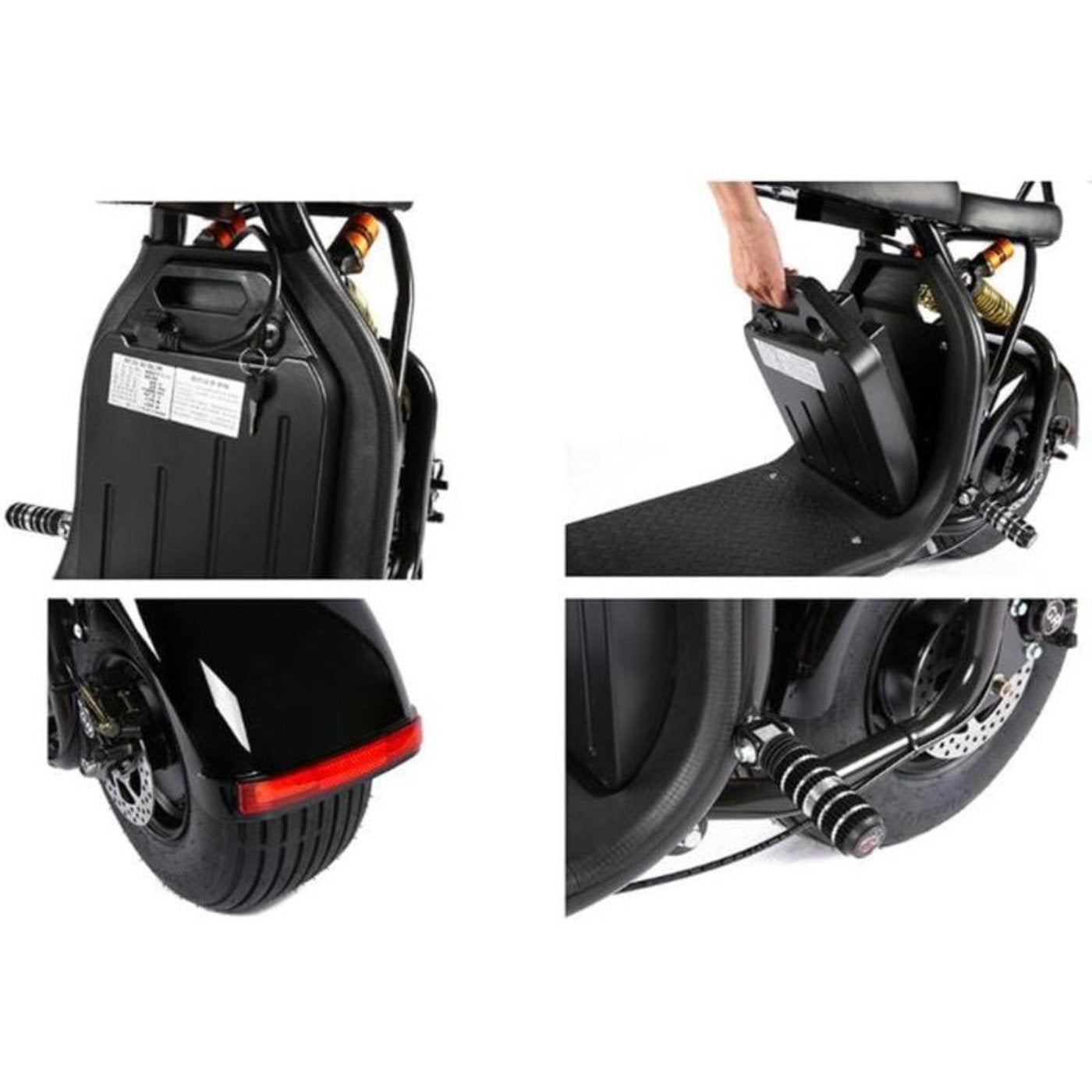 SoverSky X7 Golf Electric Scooter 60V 2000W Fat Tire - SOV-X7