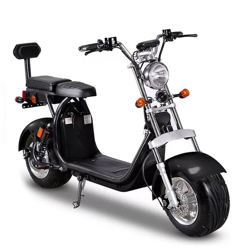 SoverSky SL1.0 Electric Scooter 3000w 60Miles/45MPH Fat Tire Moped