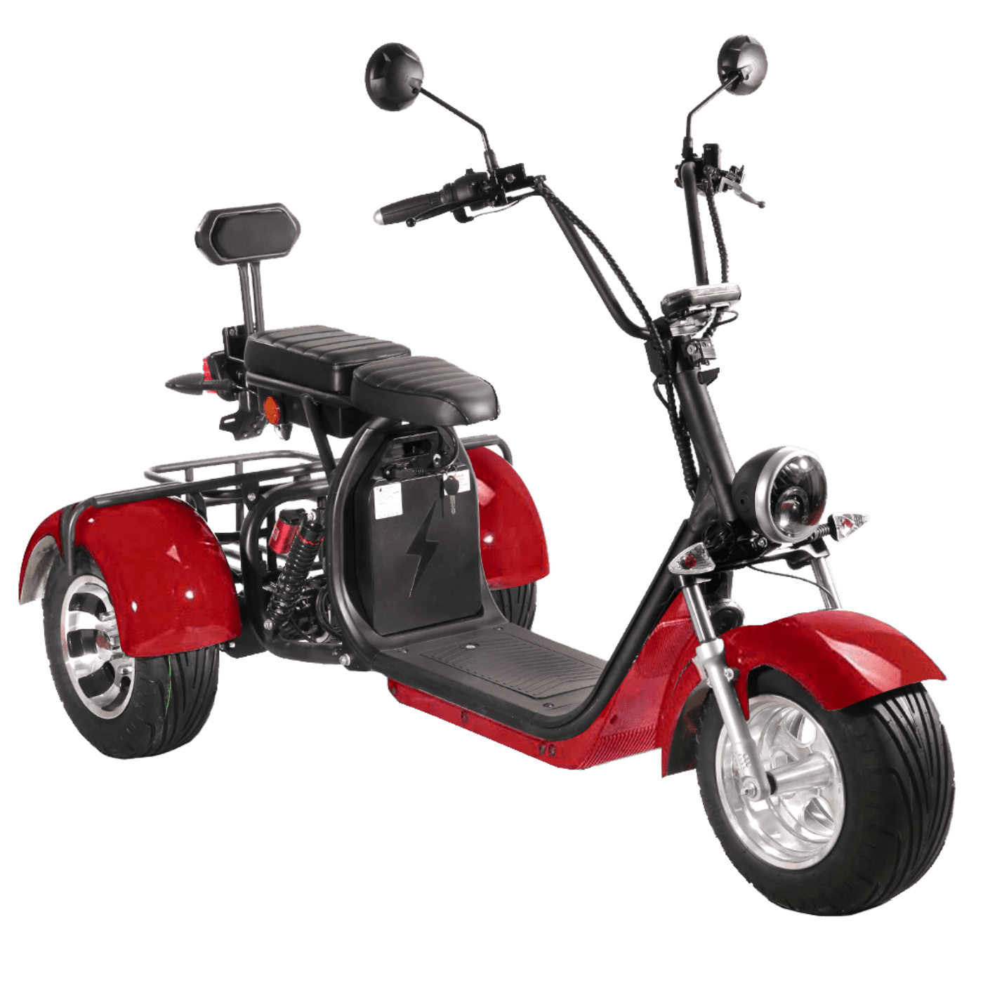 SoverSky T7.1 60V 2000W Fat Tire Electric Trike Scooter - SOV-T71-20AH