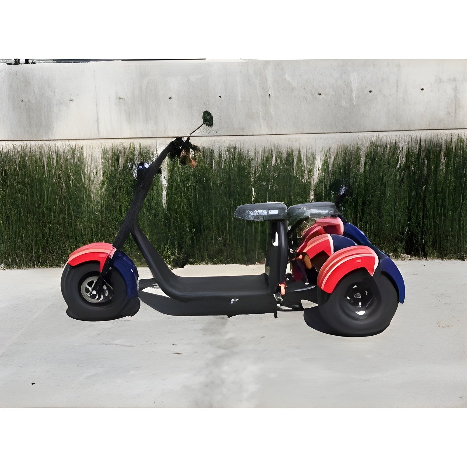 SoverSky T7.0 60V 2000W Fat Tire Electric Trike Scooter - SOV-T7.0