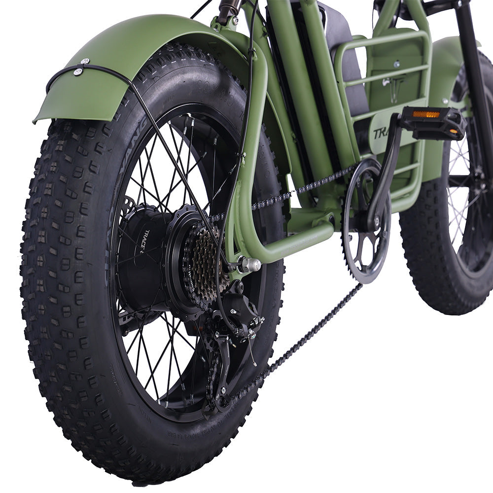Tracer Verge Electric Fat Bike 20"X4.0 Wheel 800W Motor (EB-VERGE)