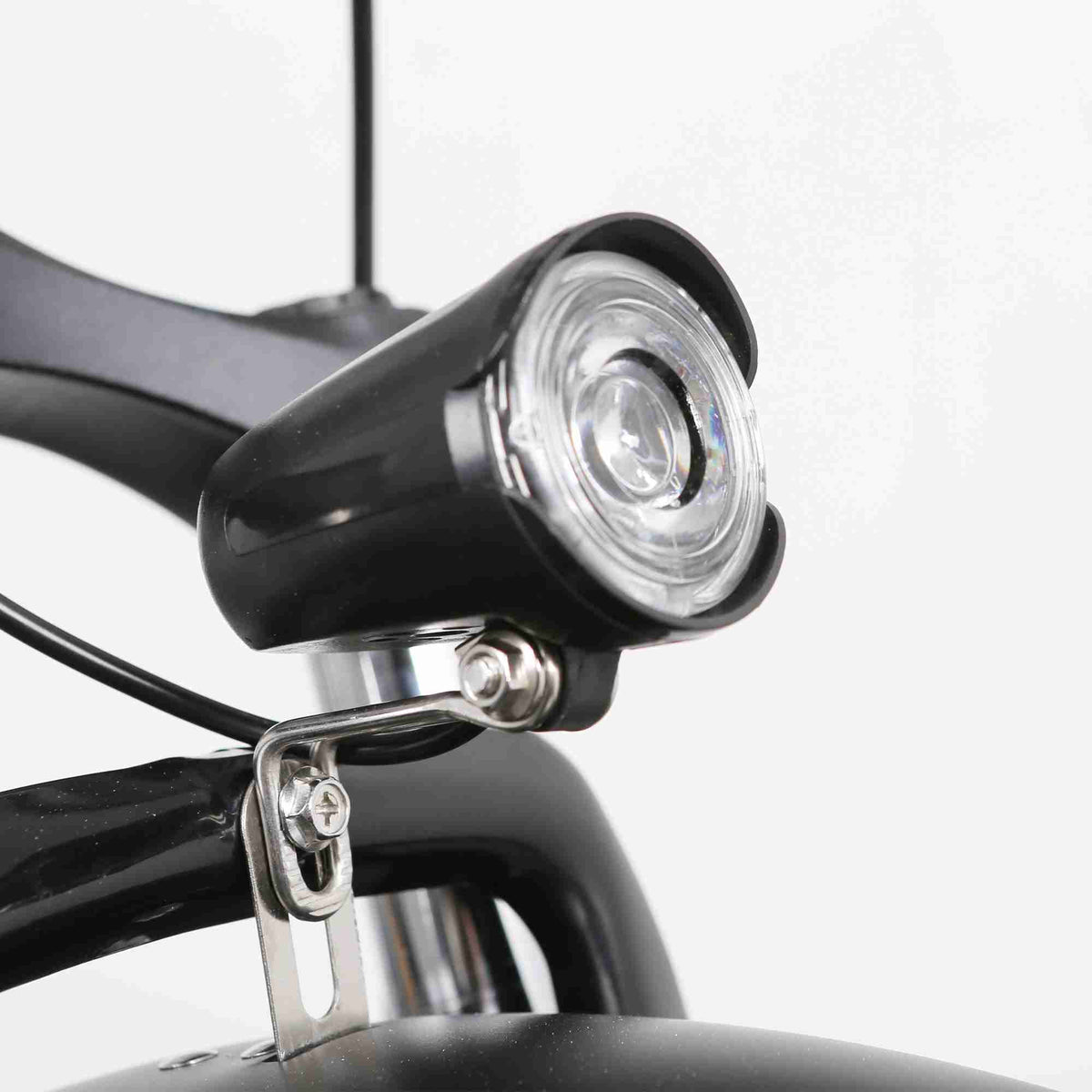 Nakto Folding OX Electric Bike (A020100026 Black/A020100025 Silver), 500W Top Speed 20MPH