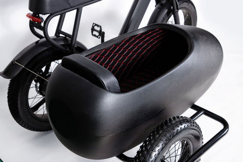Soversky TS75 750W Electric Bike with Sidecar 28MPH 35Miles - SOV-TS75