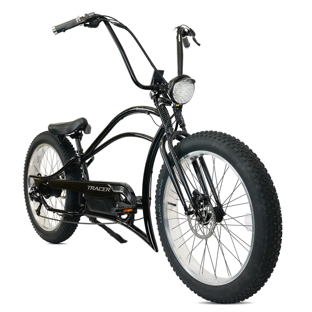 Tracer Tracker DS7 Electric Bike 26" 7 Speed Stretch with Classic Dual Springer Fork (EB-TRACKER DS7)