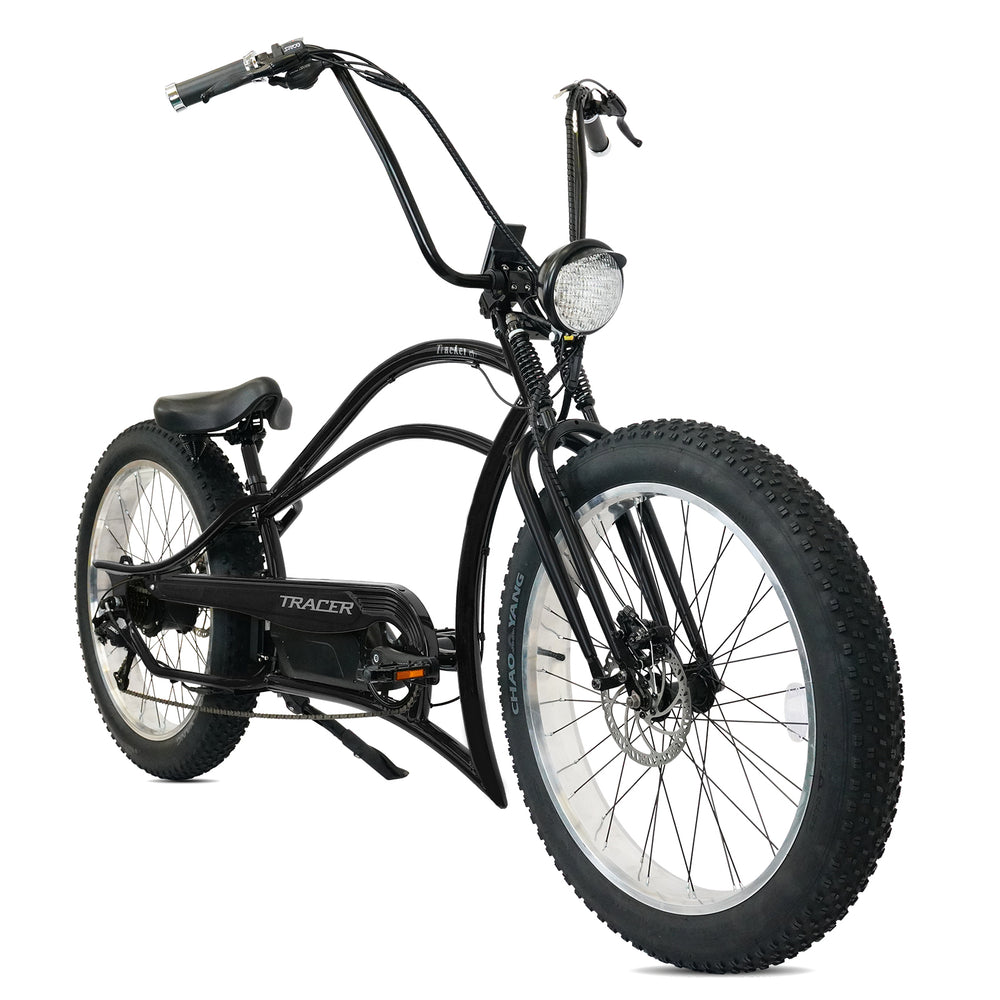 Tracer Tracker DS7 Electric Bike 26" 7 Speed Stretch with Classic Dual Springer Fork (EB-TRACKER DS7)